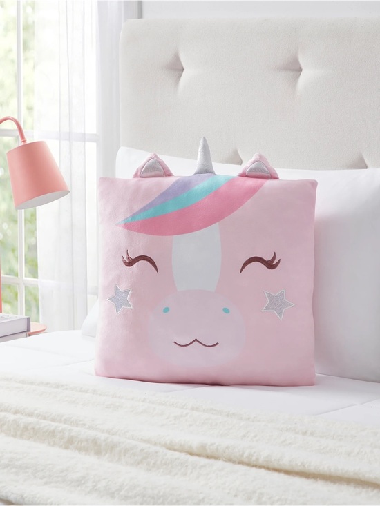 Other - Pink Unicorn Decorative Pillow ( 18x18)